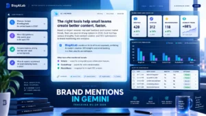 Tracking brand mentions in Gemini across prompts, citations, recommendations, and competitors