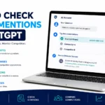 SEO analyst tracking brand mentions, competitor appearances and citations in ChatGPT responses